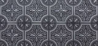 Black And White Textured Panels - Antique Tiles