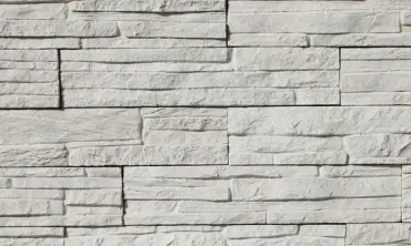 White TextureWise Stone Cladding
